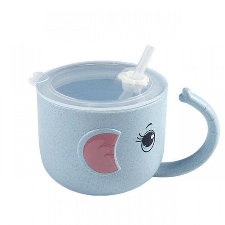 Transform Mealtime with Our Silicone Straw Baby Feeding Bottle!